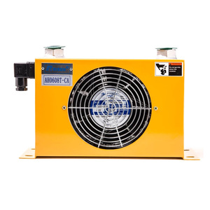Refroidisseur d'air hydraulique Risen AH0608T CA, ventilateur axial horizontal à ailettes, refroidisseur d'huile pour dissipation thermique des systèmes hydrauliques - Product Image 1