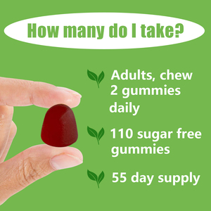 Factory Wholesale Natural Herbal Supplements with Vitamin D3 <b>Sugar</b> Alcohol Vitamin D3 Gummies <b>Sugar</b> <b>Zero</b> Supports Bone Teeth - Product Image 2