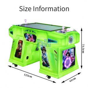 เครื่องเล่นเกมอาร์เคดแบบหยอดเหรียญรุ่นใหม่จาก Baihui Animation สำหรับสวนสนุก คอนโซลแท็บเล็ต Starry พร้อมเกมแลกของรางวัลแสนสนุก - Product Image 5