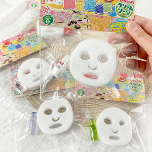 Juguetes de descompresión con forma de máscara facial, divertidos y blandos, para oficina, con expresiones faciales, pelota antiestrés, juguete para apretar - Product Image 2