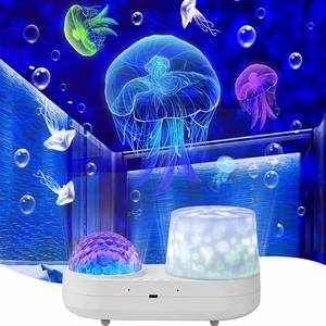 Proyector de Estrellas Oceánicas, Lámpara Nocturna LED, Proyección Galáctica de Constelaciones para Niños, Luz de Nebulosa con Rotación de 360 Grados - Product Image 6