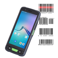 Terminal de Datos Móvil PDA, Colector con Escáner de Código de Barras Android, PDA Resistente de 3+32 GB para Gestión Minorista