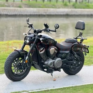 <span class=keywords><strong>Benda</strong></span> Napoleon 450 Golden Gira Cruise Prince Locomotive Black Riding 500 Harley1 Moto Retrò con Motore a V Raffreddato ad Acqua - Product Image 4