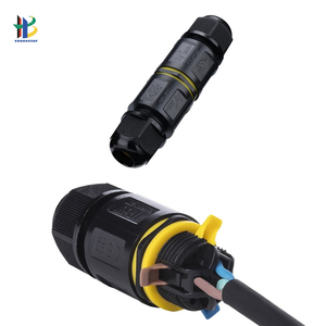 Conector Industrial Circular <span class=keywords><strong>de</strong></span> 3 Pines, Resistente al Agua IP68, Contacto <span class=keywords><strong>de</strong></span> Cobre, para Equipos <span class=keywords><strong>de</strong></span> Iluminación LED - Product Image 1