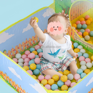 Portable 2 en 1 enfants Playhouse Portable Villa jardin Cottage parc maison jouet <span class=keywords><strong>grand</strong></span> espace jouer tentes avec océan <span class=keywords><strong>piscine</strong></span> à balles - Product Image 5