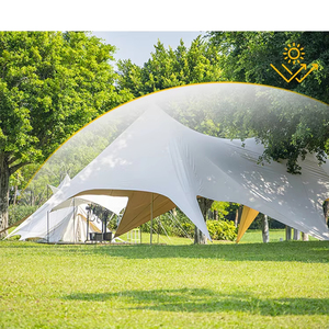 Campamento especial Wanzhong montaña impermeable cuatro estaciones cielo cortina Base grande tienda de ocho garras solo pico <span class=keywords><strong>Twin</strong></span> Peaks Tres Picos - Product Image 1