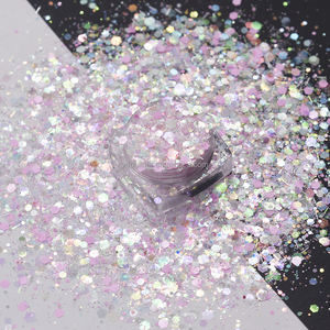 Bande de mélange de paillettes en résine, épaisse, fournitures artisanales, décoration, 50 pièces, vente en gros - Product Image 4