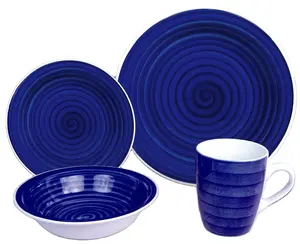 Manufacturer wholesale stock Japanese ceramic tableware porcelain dinner set