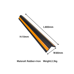 Alta calidad, garaje, estacionamiento, seguridad, placa de hierro, <span class=keywords><strong>columna</strong></span> de <span class=keywords><strong>pared</strong></span> de goma, Protector de esquina de goma - Product Image 2
