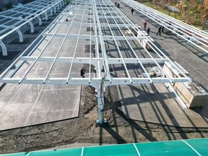 Abri <span class=keywords><strong>solaire</strong></span> multi-places pour voiture, extérieur, étanche, système de support <span class=keywords><strong>solaire</strong></span> polyvalent, installation d'abri de stationnement, ombrage pour voitures - Product Image 2