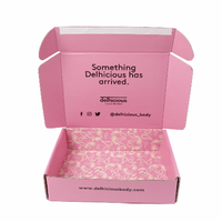 Boîte de lettres pour vernis à ongles, Logo personnalisé, coffret d'abonnement mensuelle, emballage de courrier, carton pour soins de la peau, t-shirts, maquillage, sac à main, perruques