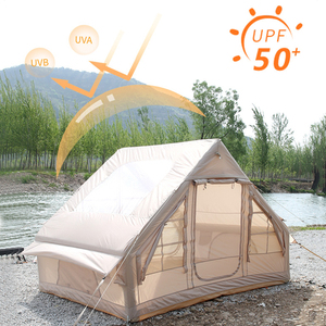 Tentes d'air de voyage d'approvisionnement portatif imperméable Camping maison tente gonflable de Camping robuste en plein air - Product Image 4