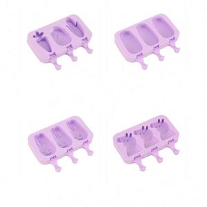 Moldes para helados de silicona reutilizables sin BPA para niños, molde para helados con palo para helado personalizado - Product Image 5