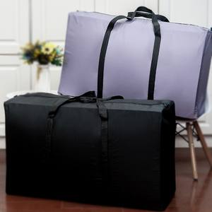 WS449 sac de rangement de vêtements Portable solide Oxford sac mobile étanche à l'humidité sac à bagages de dortoir de grande capacité vente en gros - Product Image 2