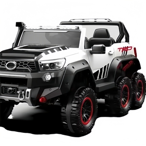 <span class=keywords><strong>Voiture</strong></span> électrique familiale à six roues pour enfants, grande taille, super résistante, peut être conduite par les enfants de 1 à 10 ans - Product Image 1