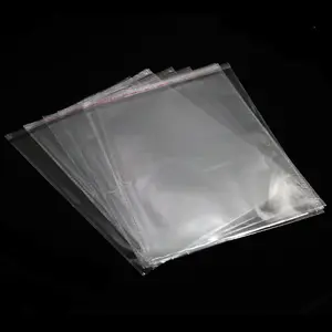 Transparent Self Sealing Small Poly Opp Plastic Bags Jewelry Gift Packing Self Adhesive Cookie Candy Packaging Cellophane Bag