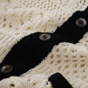 <span class=keywords><strong>Cardigan</strong></span> lavorato a maglia da donna <span class=keywords><strong>Cardigan</strong></span> maglione a righe con bottoni da donna in maglia a manica lunga <span class=keywords><strong>Cardigan</strong></span> da donna - Product Image 5