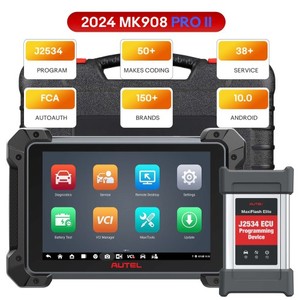 2025 Autel MaxiCOM MK908 <span class=keywords><strong>PRO</strong></span> II Tableta de diagnóstico automotriz Soporte de escaneo VIN y escaneo previo y posterior - Product Image 4