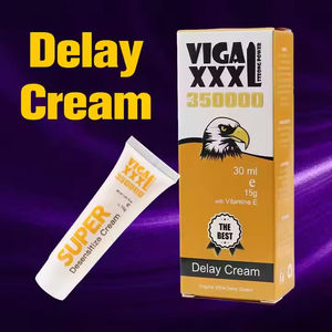 Crème Retardante Vigaxxxl 40ml à Base de Plantes Naturelles Pures pour Stimulation Adulte - Format King Size - Product Image 2