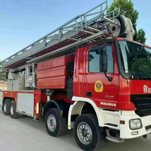 Camión de <span class=keywords><strong>Bomberos</strong></span> de Rescate de Plataforma Alta Mercedes-4140 de <span class=keywords><strong>Segunda</strong></span> <span class=keywords><strong>Mano</strong></span>, 42 Metros, Capacidad del Tanque de 3001-5000L, Motor de 251-350hp para Trabajos en Altura - Product Image 5
