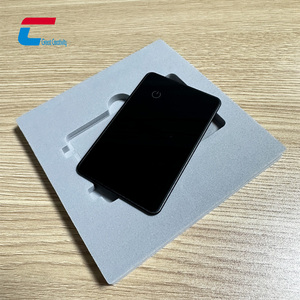 Tarjeta de Etiqueta inteligente Air certificada <span class=keywords><strong>MFi</strong></span> FindMy Mini dispositivo de seguimiento GPS equipaje billetera bicicleta clave localizador tarjeta NFC antipérdida - Product Image 1