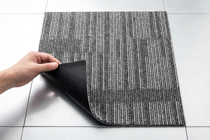 Dalles <span class=keywords><strong>de</strong></span> moquette à dos magnétique pour plancher surélevé en acier, sans colle, revêtement <span class=keywords><strong>de</strong></span> <span class=keywords><strong>sol</strong></span> <span class=keywords><strong>de</strong></span> bureau, installation facile, moquette carrée 50*50cm - Product Image 2