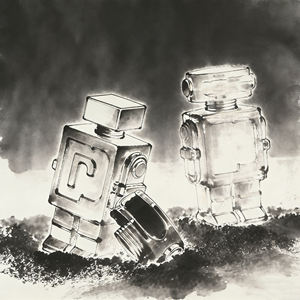 Nouvelle Arrivée 2026 – Parfum de Luxe Gris Robot pour Homme Phantom EDT – Fragrance Boisée – Collection de Parfums en Gros pour Homme - Product Image 4