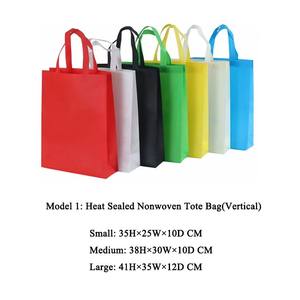 Bolsas tejidas de PP con impresión a todo color, asas de bolsa de asas tejidas de PP laminadas de tamaño mediano personalizadas con logotipo - Product Image 6