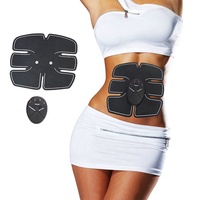 Cinturón de Masaje Vibratorio Adelgazante de 6 Programas para Masaje Muscular Abdominal