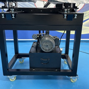 Macchina Idraulica a Doppia Stazione per Stampa a Caldo su Pelle, Tessuto e Carta, per Incisione Logo - Product Image 3