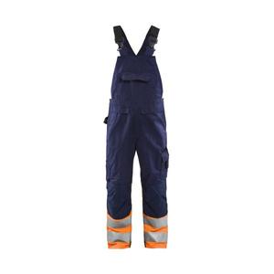 BLAKLADER - 266218008953D120 Salopette haute visibilité Bleu marine/Orange-EAN 7330509727584 HI-VIS WORKWEAR - Product Image 1
