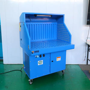 طاولة طحن أفقية جديدة للنجارة مع نظام تجميع الغبار وصقل وتلميع الحجر وطاولة لحام بنظام شفط الهواء - Product Image 4