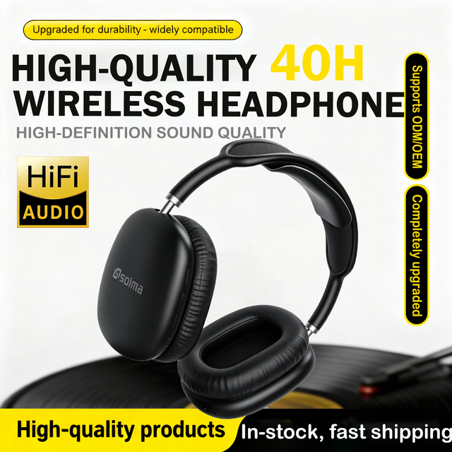 Trending Product 2026 40H Microphone-HiFi Wireless Headset Long Playtime for Sports Running Office Travel Game