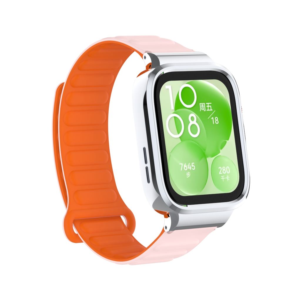 สีส้มและสีชมพู