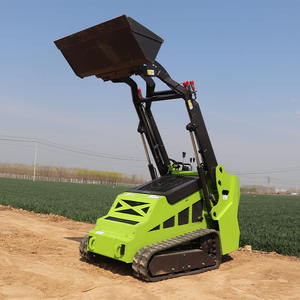 รถตักล้อยางขนาดเล็ก Honda Engine Somate 690 รุ่นขายดี ขับเคลื่อนด้วยสายพานตีนตะขาบ ระบบไฮดรอลิกที่เชื่อถือได้ พร้อมมอเตอร์ปั๊มเกียร์ด้านหน้า ได้รับมาตรฐาน CE และ EPA - Product Image 4