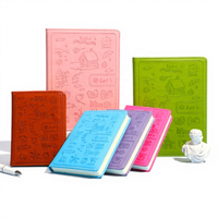 Cuaderno Creativo para Estudiantes, Venta Caliente, Disponible en Varios Colores, Cuaderno de Dibujos Animados A5