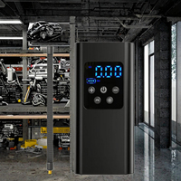 Gonfleur à cylindre unique de pompe électrique sans fil Portable pour voitures compresseur de voiture numérique multifonction pneu essentiel 150psi