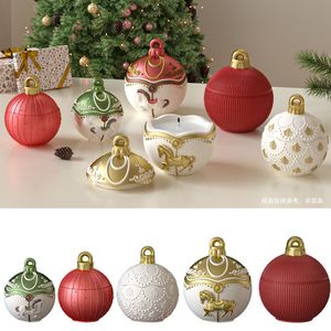Opgezet patroon opbergpot siliconen mal DIY gips hars kaarsenhouder mal - Product Image 1