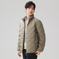 Veste matelassée unisexe noire de qualité supérieure, légère, avec fermeture éclair, chaude pour l'hiver, résistante à l'eau et au vent, isolée