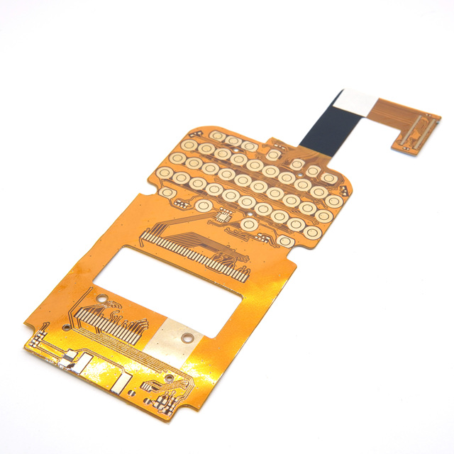 Keypad FPC Flex Ribbon, Flexible Printed Circuit for Electronic Device Buttons, Gandheld Terminals and Game Consoles