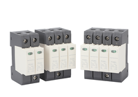 Parafoudre parafoudre 1P 2P 3P 4 P 1 2 3 4 Pole Type 2 SPD 20KA 40KA 385V AC Dispositifs de protection contre les surtensions solaires PV