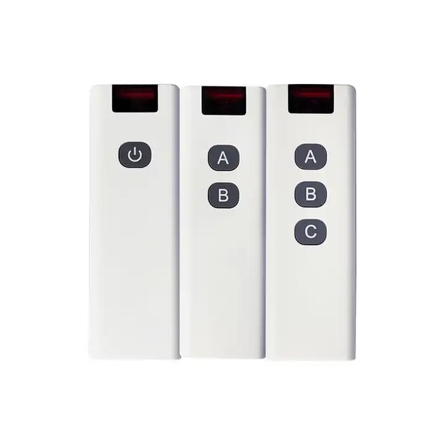 RF Switch Relay Light Switch Long Range Remote Controls Outdoor Lighting Dust Collector System Pump for Motor Fan