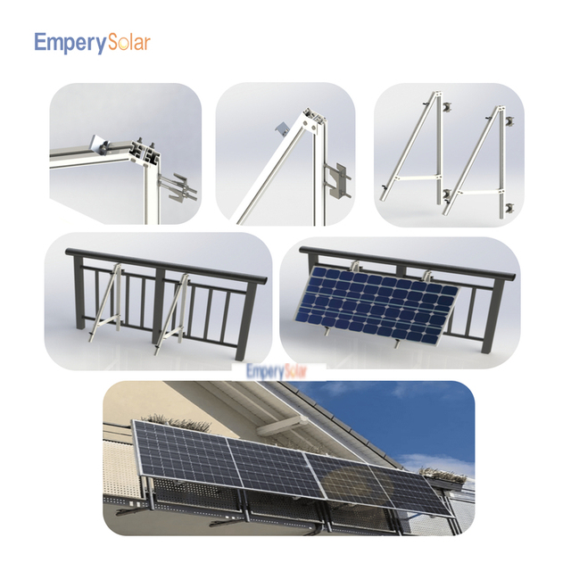 New Adjustable Solar Panel Mounting Bracket Universal Support Solar Panel Wall Mount