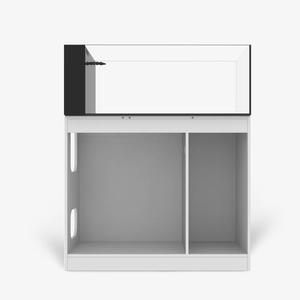 Acquario Marino a Penisola da 120 cm e 246 Litri in Vetro Extrachiaro per Barriera Corallina, Set Completo All-in-One - Product Image 2