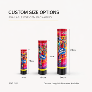 Vendita all'Ingrosso di Coriandoli Personalizzati per Feste, Sparacoriandoli per Eventi Primaverili - Product Image 2