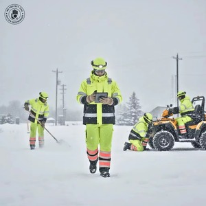 กางเกงทำงานแบบสะท้อนแสง Hi Vis Reflective TAGCO SAFETY ANSI/ISEA 107-2015 Class E ระบายอากาศได้ดี ทนทาน สำหรับทุกเพศ ผลิตจากผ้าผสมโพลีคอตตอนและผ้าฟลีซ/ผ้าสเวตเชิ้ต - Product Image 2
