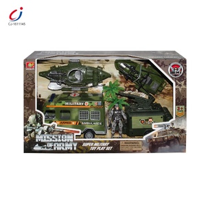 Chengji Nuevo Producto, Modelo <span class=keywords><strong>de</strong></span> Plástico, Camión <span class=keywords><strong>de</strong></span> <span class=keywords><strong>Soldados</strong></span>, Barco, Misión, Vehículos Militares, Juego <span class=keywords><strong>de</strong></span> Juguetes - Product Image 5