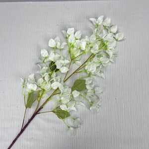 Tanaman Rambat Bougainvillea Daun Sutra Buatan Tangan, Ramah Lingkungan, Dekorasi Rumah, Pernikahan, Auditorium, Hiasan Dinding & Plafon, Sentuhan Alami - Product Image 2