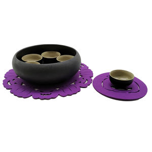 Sous-verres en feutre absorbant multicolore écologique de haute qualité - Product Image 2