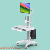 Chariot médical de conception nouvelle pour écran médical avec roues, chariot dentaire (BEWISER OC-1T Neo)